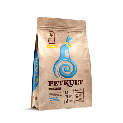 Petkult Cat Adult Care Weight Control - piščanec
