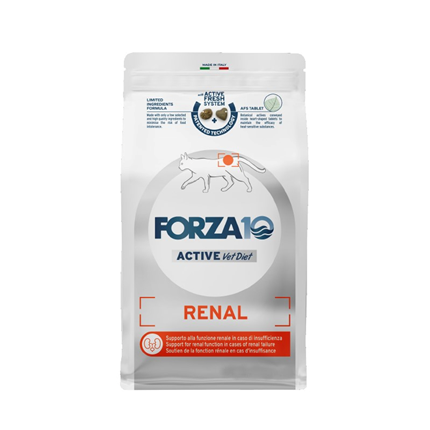 Forza10 Cat Active veterinarska dieta Renal - riba, riž in krompir