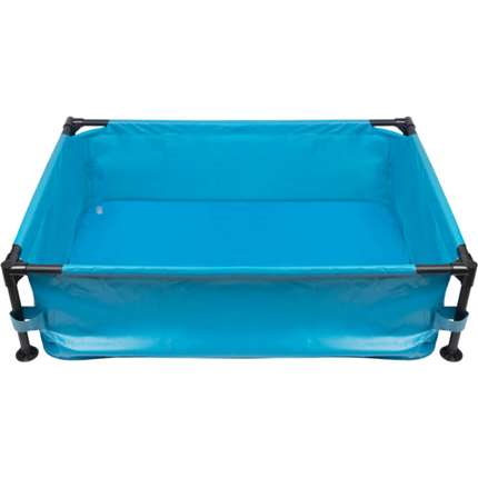 Pawise zložljivi bazen za pse, sv. moder - 120 x 90 x 30 cm