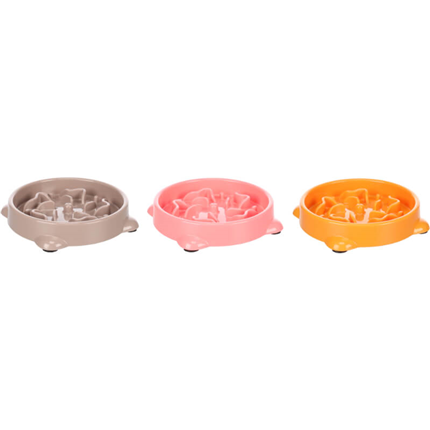 Flamingo Bini posoda za počasno hranjenje, različne barve - 16 cm / 300 ml