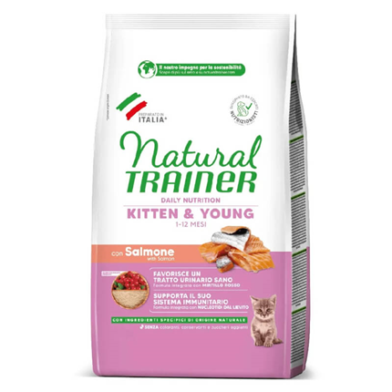 Natural Trainer Cat Kitten, losos - različna pakiranja