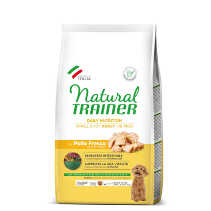 Natural Trainer Daily Nutrition Adult Mini - sveži piščanec