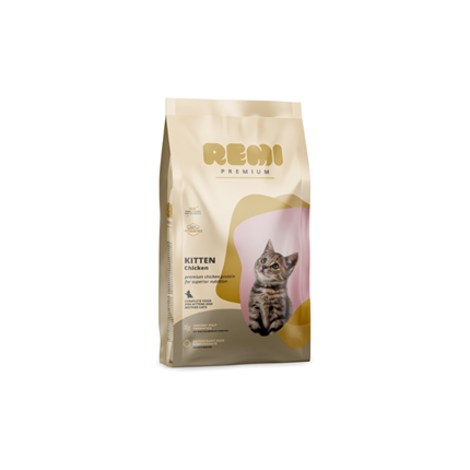 Remi Cat Premium Kitten, briketi - piščanec