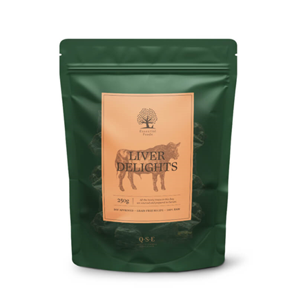 Essential Foods Liver Delights pasji priboljški, goveja jetra - 250 g