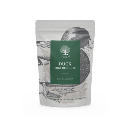 Essential Foods Duck Mini Delights pasji priboljški, raca - 100 g
