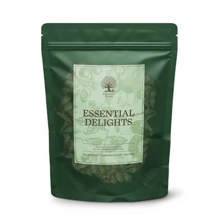 Essential Foods Esential Delights pasji priboljški, papalina - 90 g