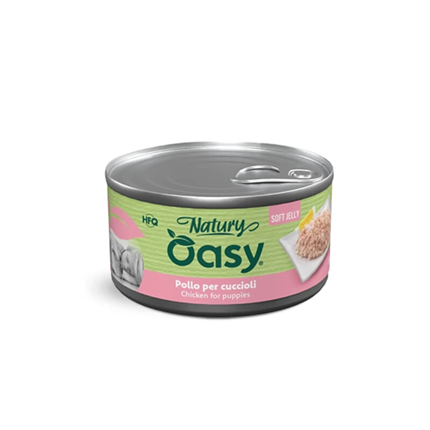 Oasy Dog Natury Puppy fileji v želeju, konzerva - piščanec - 150 g