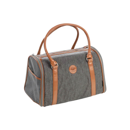 Flamingo prenosna torba za pse Sitka, siva - 45 x 25 x 28 cm