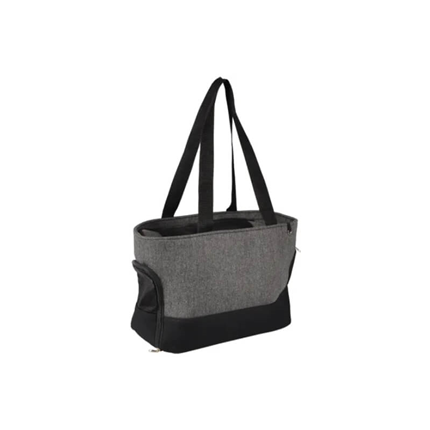Flamingo prenosna torba za pse Brigitta, siva - 47 x 21 x 30 cm