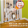 Ferplast pregrada za vrata Dog Gate - 73 x 105 (h) cm
