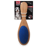 Dog Fantasy krtača ravne igle + žima - 23 cm