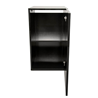 Aquatlantis set z omarico Aqua Tower 163 Pro LED 2.0, črn sijaj - 50 x 50 x 66 cm