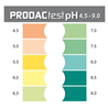 Prodac pH test za sladkovodne in morske akvarije - 4,5-9,0