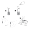 Prodac pH test za sladkovodne in morske akvarije - 4,5-9,0