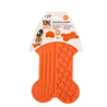 All For Paws Bone Appetit podloga Lick Mat, oranžna kost L - 28 x 18,5 cm