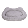 Pet Comfort okroglo ležišče Kitty, sivo - 60 x 55 cm