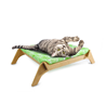 All for Paws Modern Cat lesen ležalnik, zelen - 70 x 50 x 16,5 cm