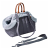 Nobby prenosna torba za pse Akil, temno siva - 40 x 20 x 25 cm