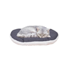 Ferplast ovalna blazina Relax F, sivo-bež - 43 x 30 cm