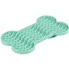 Flamingo Lick Pad lizalna podloga Yumme, turkizna - 15 x 8,6 x 1,9 cm