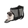 Flamingo prenosna torba za pse Brigitta, siva - 47 x 21 x 30 cm