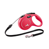 Flexi povodec Classic M, vrvica - 5 m (različne barve) rdeča