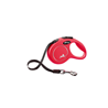 Flexi povodec Classic XS, trak - 3 m (različne barve) rdeča