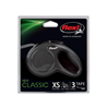 Flexi povodec Classic XS, trak - 3 m (različne barve)