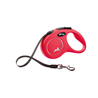 Flexi povodec Classic S, trak - 5 m (različne barve) rdeča