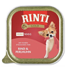 Rinti Gold Mini alutray - govedina in pegatka - 100 g 100 g