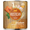 Rustican konzerva Adult - piščanec in losos 800g