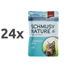 Schmusy Nature - tuna in riž - 100 g 24 x 100 g