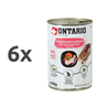 Ontario Kitten - piščanec, rakci, riž in lososovo olje - 400 g 6 x 400 g