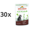 Almo Nature Holistic Anti-Hairball - govedina - 70 g 30 x 70 g