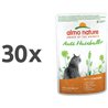 Almo Nature Holistic Anti-Hairball - piščanec - 70 g 30 x 70 g