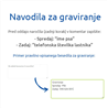 My Family identifikacijski obesek aluminij, mala kost - GRAVIRANJE GRATIS!