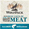 WolfPack Delicatesse mesna klobasa - losos