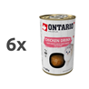 Ontario Kitten pijača s koščki piščanca 6 x 135 g