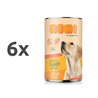 Remi Dog koščki v omaki - puran in raca 6 x 1240 g