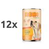 Remi Dog koščki v omaki - puran in raca 12 x 1240 g