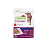 Natural Trainer Cat Sterilised, vrečka - govedina - 85 g 85 g