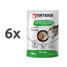 Ontario Cat Herb Line vrečka - piščanec in kozice - 80 g 6 x 80 g