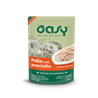 Oasy Natural Range Adult piščanec in šunka v želeju, vrečka - 70 g 70 g