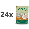 Oasy Natural Range Adult file piščanca v želeju, vrečka - 70 g 24 x 70 g