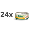 Oasy Natural Range adult tuna in orada v želeju, konzerva - 70 g 24 x 70 g