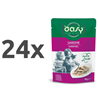 Oasy More Love Adult sardine v juhi, vrečka - 70 g 24 x 70 g