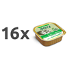 Oasy Tasty Paté Adult raca, paté v posodici - 100 g 16 x 100 g