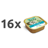 Oasy Tasty Paté Adult postrv, paté v posodici - 100 g 16 x 100 g