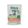 Oasy Chunks in Gravy Sterilized Adult losos v omaki, vrečka - 85 g 85 g