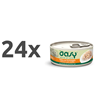 Oasy Natural Range adult piščanec s sirom v želeju, konzerva 24 x 150 g